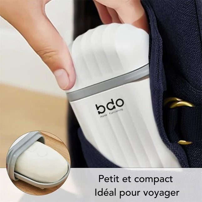 Scatola portasapone da viaggio con coperchio