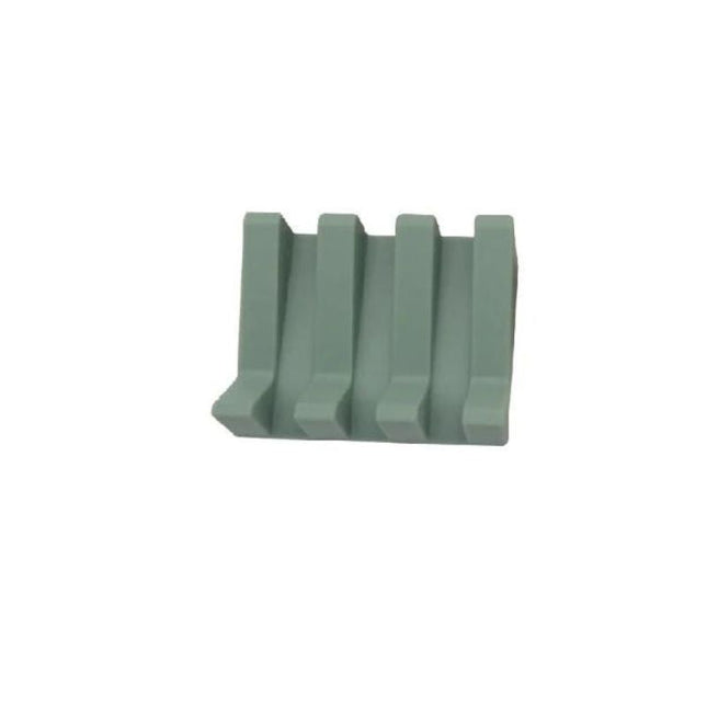 Portasapone in silicone flessibile drenante
