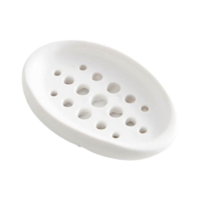 Portasapone Ovale in Silicone Flessibile