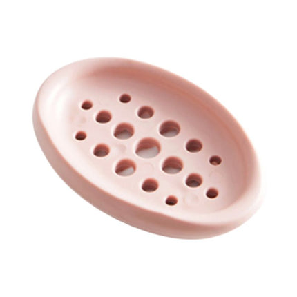 Portasapone Ovale in Silicone Flessibile