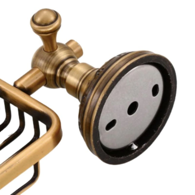 Portasapone a griglia murale vintage