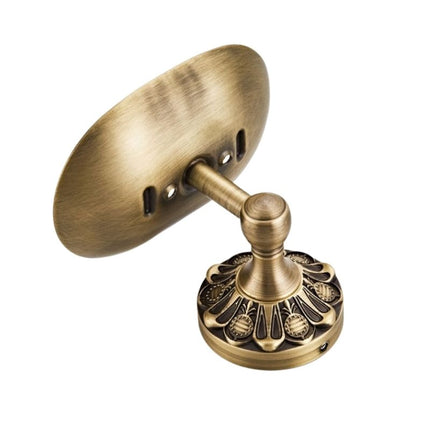 Portasapone da parete vintage in ottone