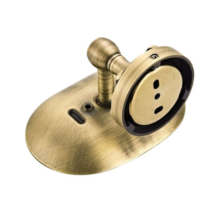 Portasapone da parete vintage in ottone