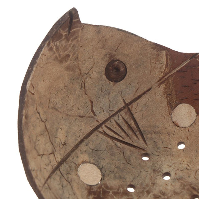 Portasapone in noce di cocco pesce.