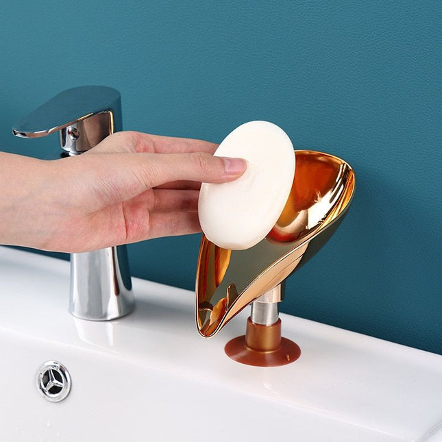 Portasapone design a ventosa per doccia.