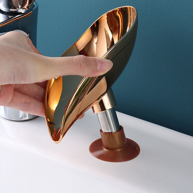 Portasapone design a ventosa per doccia.